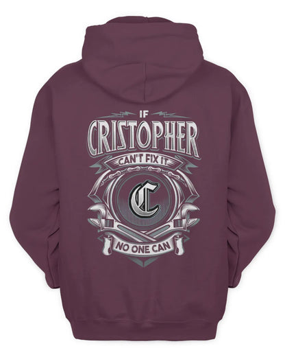 CRISTOPHER AP81-K4-626 - Personalized Ahmed Quote Apparel “If Ahmed Can't Fix It, No One Can” - Unisex Hoodie - Maroon