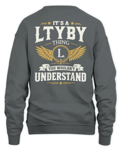 LTYBY KT06-M008 It’s a [NAME] Thing – You Wouldn’t Understand | Personalized Vintage T-Shirt - Unisex Sweatshirt - Charcoal
