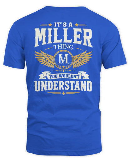 MILLER KT06-M008 It’s a [NAME] Thing – You Wouldn’t Understand | Personalized Vintage T-Shirt - Unisex Standard T-Shirt - Royal