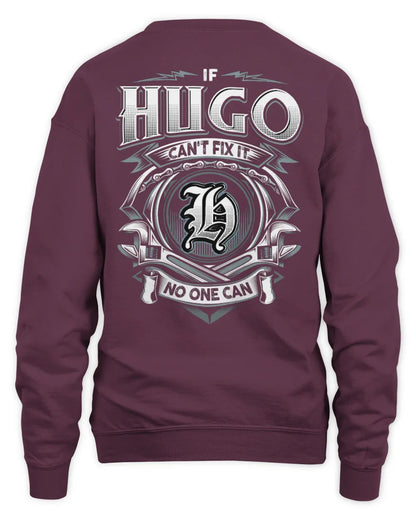 HUGO AP81-K4-626 - Personalized Ahmed Quote Apparel “If Ahmed Can't Fix It, No One Can” - Unisex Sweatshirt - Maroon