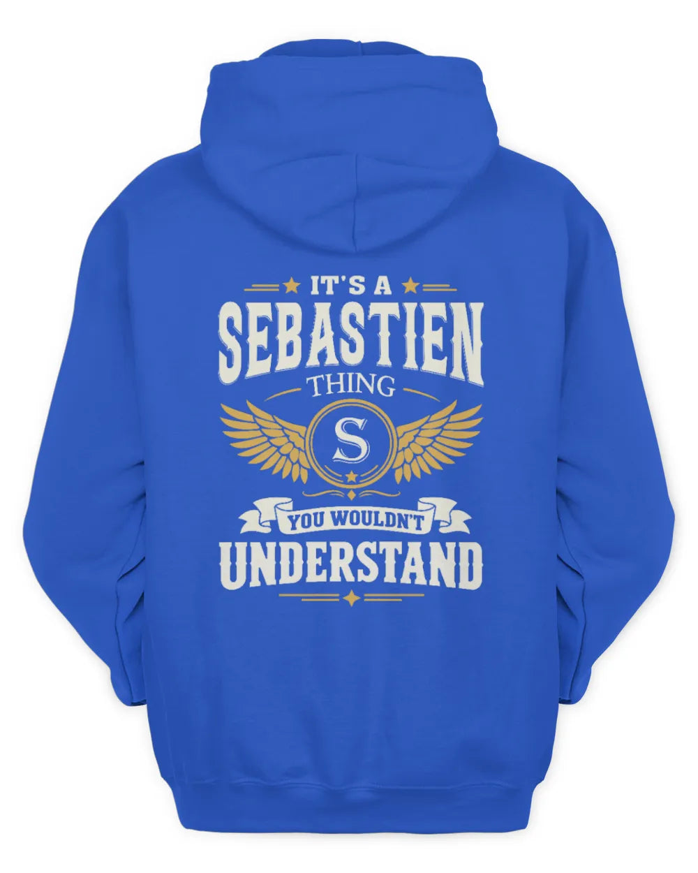 SEBASTIEN KT06-M008 It’s a [NAME] Thing – You Wouldn’t Understand | Personalized Vintage T-Shirt - Unisex Hoodie - Royal