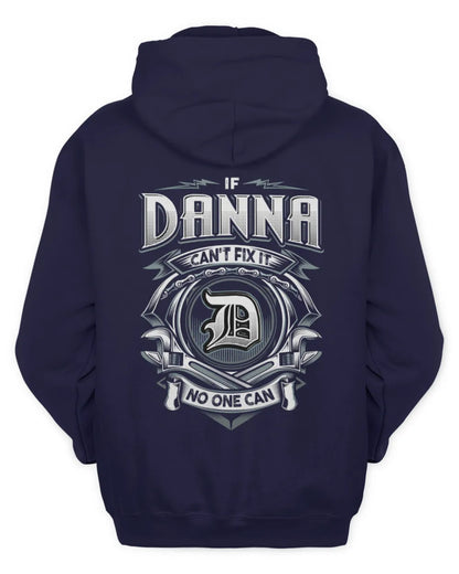 DANNA AP81-K4-626 - Personalized Ahmed Quote Apparel “If Ahmed Can't Fix It, No One Can” - Unisex Hoodie - Navy
