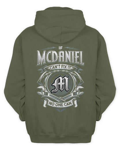 MCDANIEL AP81-K4-626 - Personalized Ahmed Quote Apparel “If Ahmed Can't Fix It, No One Can” - Unisex Hoodie - Military Green