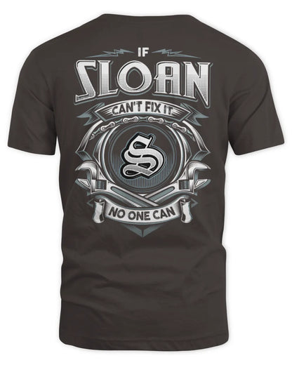 SLOAN AP81-K4-626 - Personalized Ahmed Quote Apparel “If Ahmed Can't Fix It, No One Can” - Unisex Standard T-Shirt - Dark Chocolate