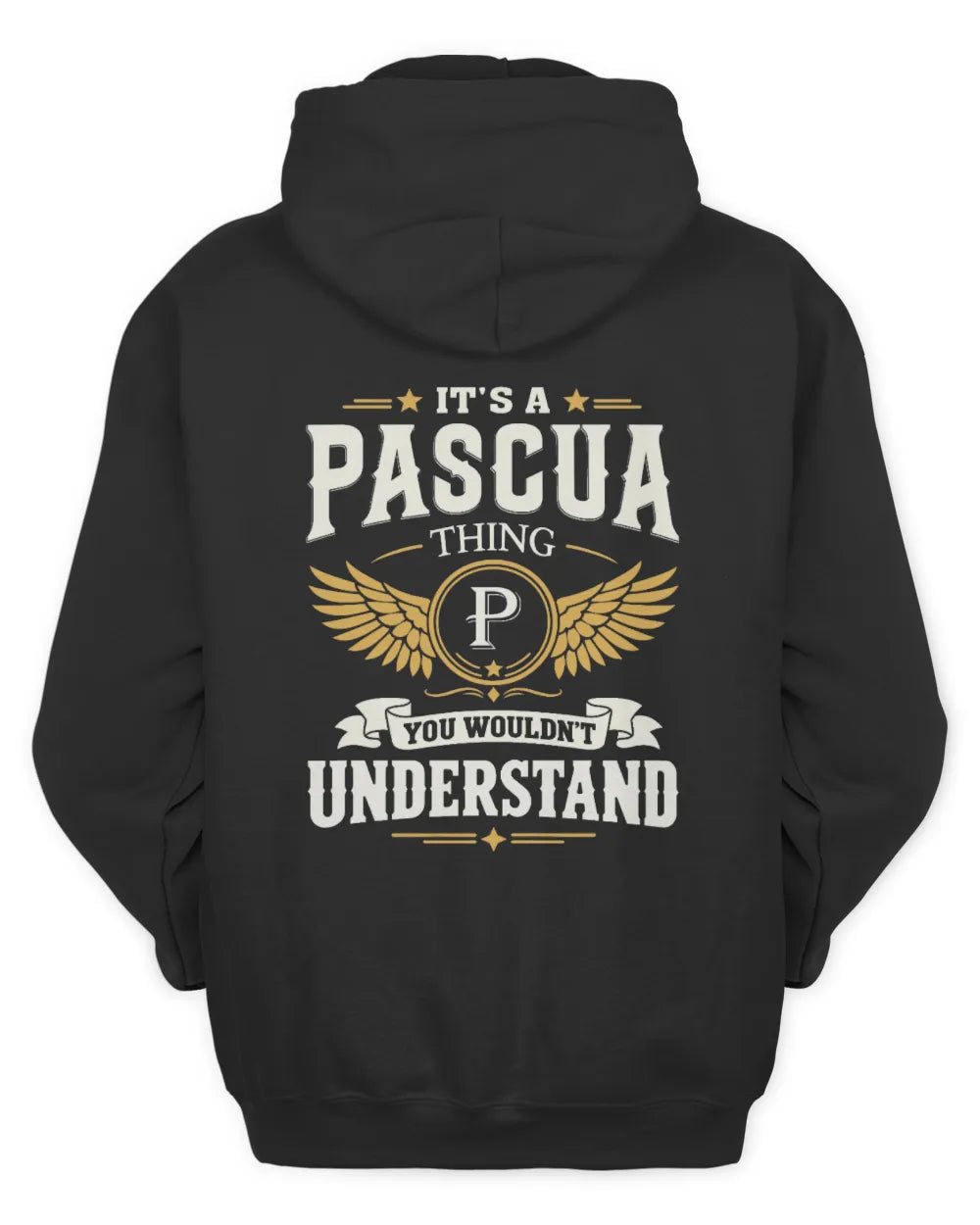 PASCUA KT06-M008 It’s a [NAME] Thing – You Wouldn’t Understand | Personalized Vintage T-Shirt - Unisex Hoodie - Black