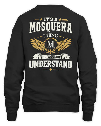 MOSQUERA KT06-M008 It’s a [NAME] Thing – You Wouldn’t Understand | Personalized Vintage T-Shirt - Unisex Sweatshirt - Black