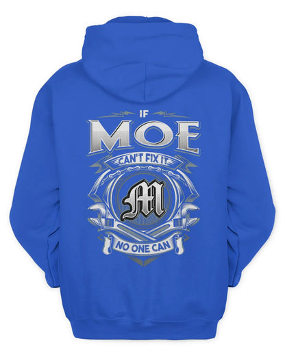 MOE AP81-K4-626 - Personalized Ahmed Quote Apparel “If Ahmed Can't Fix It, No One Can” - Unisex Hoodie - Royal