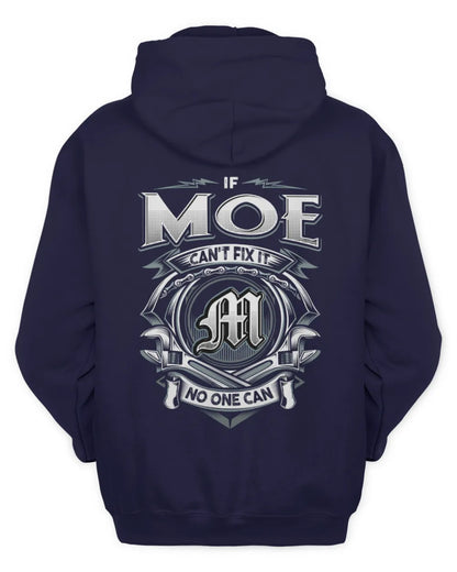 MOE AP81-K4-626 - Personalized Ahmed Quote Apparel “If Ahmed Can't Fix It, No One Can” - Unisex Hoodie - Navy