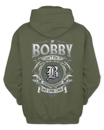 BOBBY AP81-K4-626 - Personalized Ahmed Quote Apparel “If Ahmed Can't Fix It, No One Can” - Unisex Hoodie - Military Green
