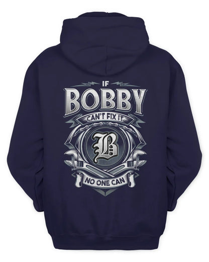 BOBBY AP81-K4-626 - Personalized Ahmed Quote Apparel “If Ahmed Can't Fix It, No One Can” - Unisex Hoodie - Navy