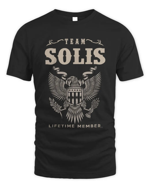 SOLIS TP06-K82 – Personalized Classic Style Apparel “Team NAME Lifetime Member”