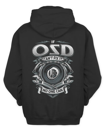 OSD AP81-K4-626 - Personalized Ahmed Quote Apparel “If Ahmed Can't Fix It, No One Can” - Unisex Hoodie - Black
