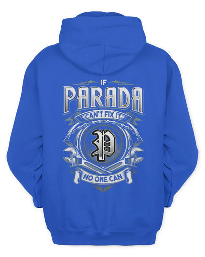 PARADA AP81-K4-626 - Personalized Ahmed Quote Apparel “If Ahmed Can't Fix It, No One Can” - Unisex Hoodie - Royal