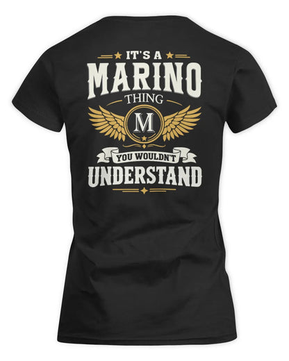 MARINO KT06-M008 It’s a [NAME] Thing – You Wouldn’t Understand | Personalized Vintage T-Shirt - Women's Standard T-Shirt - Black