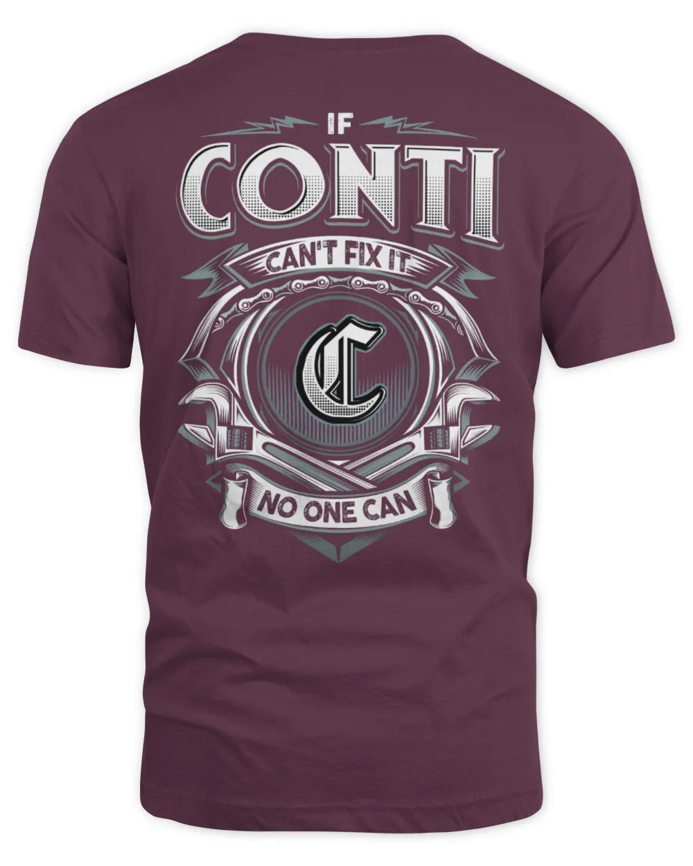CONTI AP81-K4-626 - Personalized Ahmed Quote Apparel “If Ahmed Can't Fix It, No One Can” - Unisex Standard T-Shirt - Maroon