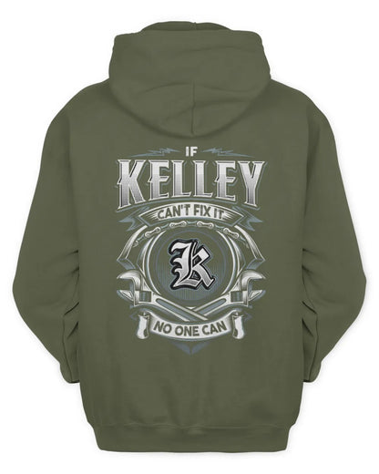 KELLEY AP81-K4-626 - Personalized Ahmed Quote Apparel “If Ahmed Can't Fix It, No One Can” - Unisex Hoodie - Military Green
