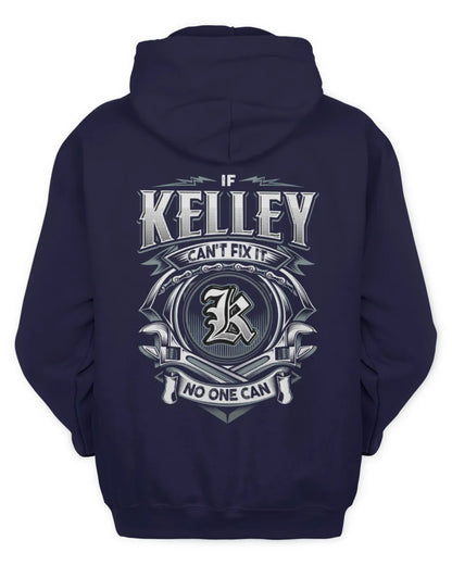 KELLEY AP81-K4-626 - Personalized Ahmed Quote Apparel “If Ahmed Can't Fix It, No One Can” - Unisex Hoodie - Navy