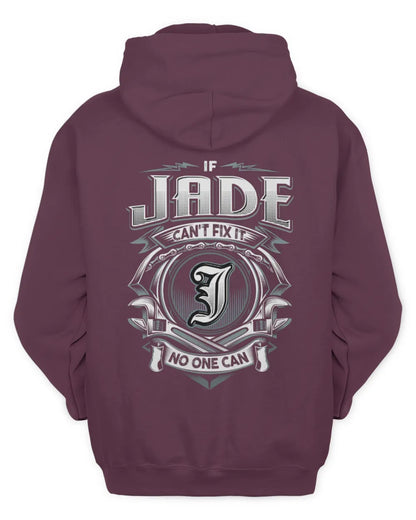 JADE AP81-K4-626 - Personalized Ahmed Quote Apparel “If Ahmed Can't Fix It, No One Can” - Unisex Hoodie - Maroon