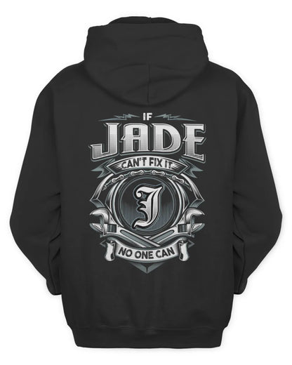 JADE AP81-K4-626 - Personalized Ahmed Quote Apparel “If Ahmed Can't Fix It, No One Can” - Unisex Hoodie - Black