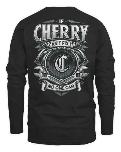 CHERRY AP81-K4-626 - Personalized Ahmed Quote Apparel “If Ahmed Can't Fix It, No One Can” - Men's Long Sleeved T-Shirt - Black