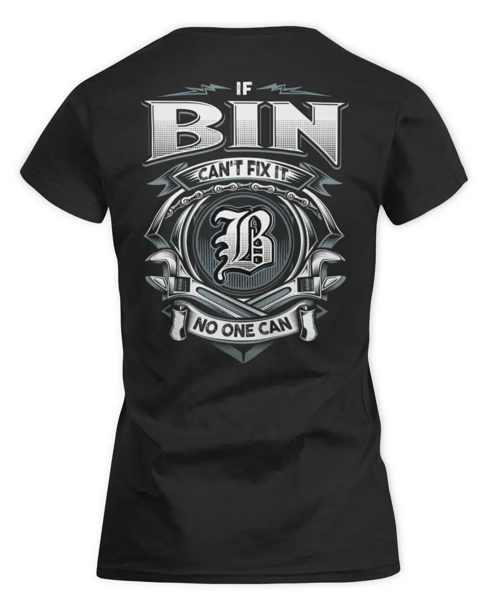 BIN AP81-K4-626 - Personalized Ahmed Quote Apparel “If Ahmed Can't Fix It, No One Can” - Women's Standard T-Shirt - Black