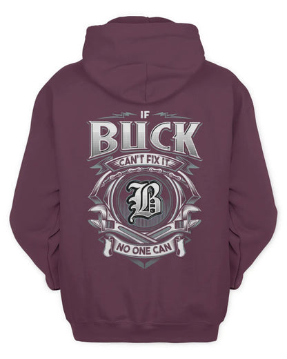BUCK AP81-K4-626 - Personalized Ahmed Quote Apparel “If Ahmed Can't Fix It, No One Can” - Unisex Hoodie - Maroon