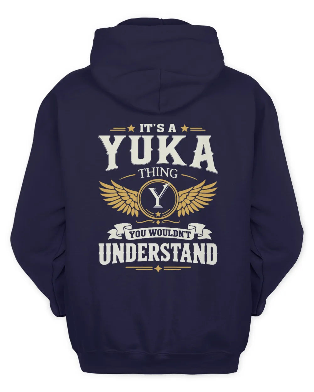 YUKA KT06-M008 It’s a [NAME] Thing – You Wouldn’t Understand | Personalized Vintage T-Shirt - Unisex Hoodie - Navy