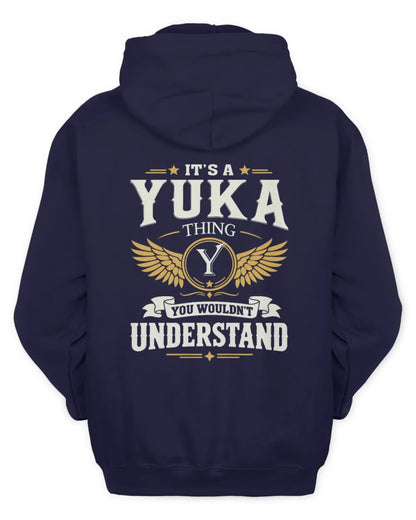 YUKA KT06-M008 It’s a [NAME] Thing – You Wouldn’t Understand | Personalized Vintage T-Shirt - Unisex Hoodie - Navy