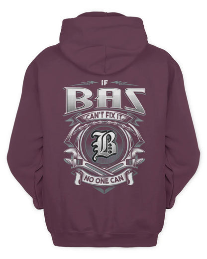 BAS AP81-K4-626 - Personalized Ahmed Quote Apparel “If Ahmed Can't Fix It, No One Can” - Unisex Hoodie - Maroon