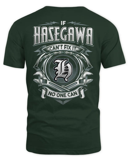 HASEGAWA AP81-K4-626 - Personalized Ahmed Quote Apparel “If Ahmed Can't Fix It, No One Can” - Unisex Standard T-Shirt - Forest Green