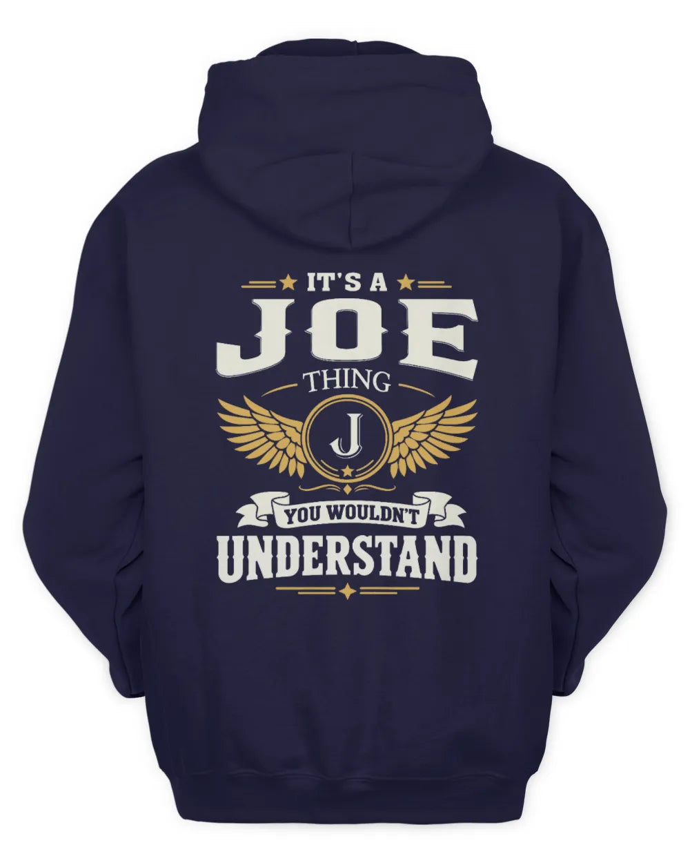 JOE KT06-M008 It’s a [NAME] Thing – You Wouldn’t Understand | Personalized Vintage T-Shirt - Unisex Hoodie - Navy