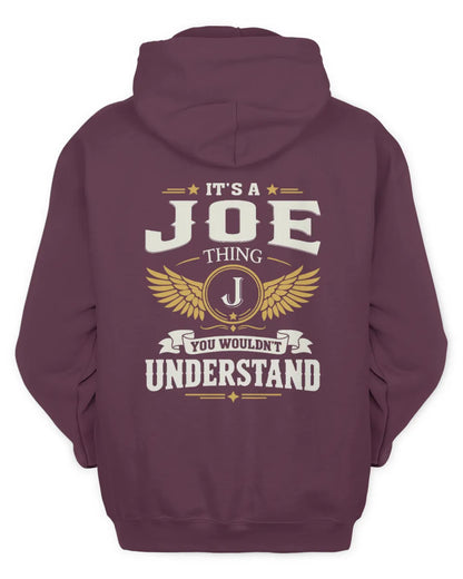 JOE KT06-M008 It’s a [NAME] Thing – You Wouldn’t Understand | Personalized Vintage T-Shirt - Unisex Hoodie - Maroon