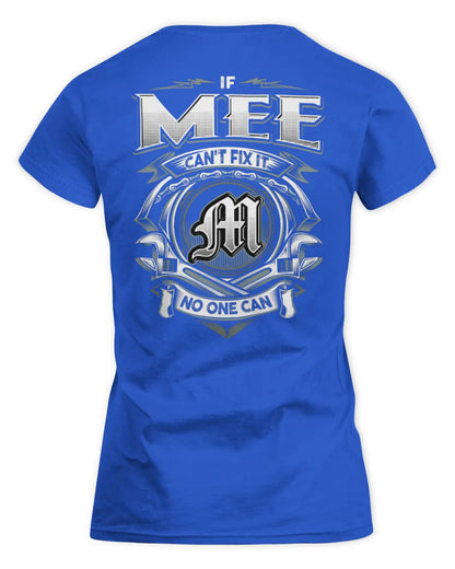 MEE AP81-K4-626 - Personalized Ahmed Quote Apparel “If Ahmed Can't Fix It, No One Can” - Women's Standard T-Shirt - Royal