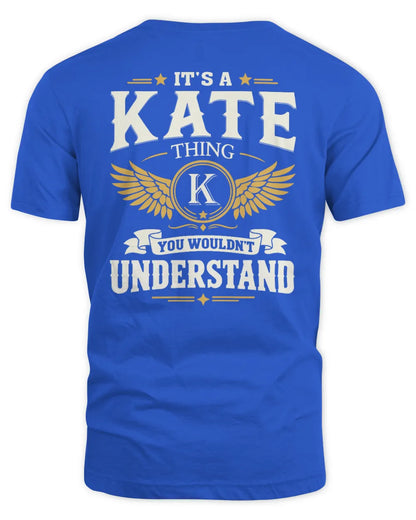 KATE KT06-M008 It’s a [NAME] Thing – You Wouldn’t Understand | Personalized Vintage T-Shirt - Unisex Standard T-Shirt - Royal