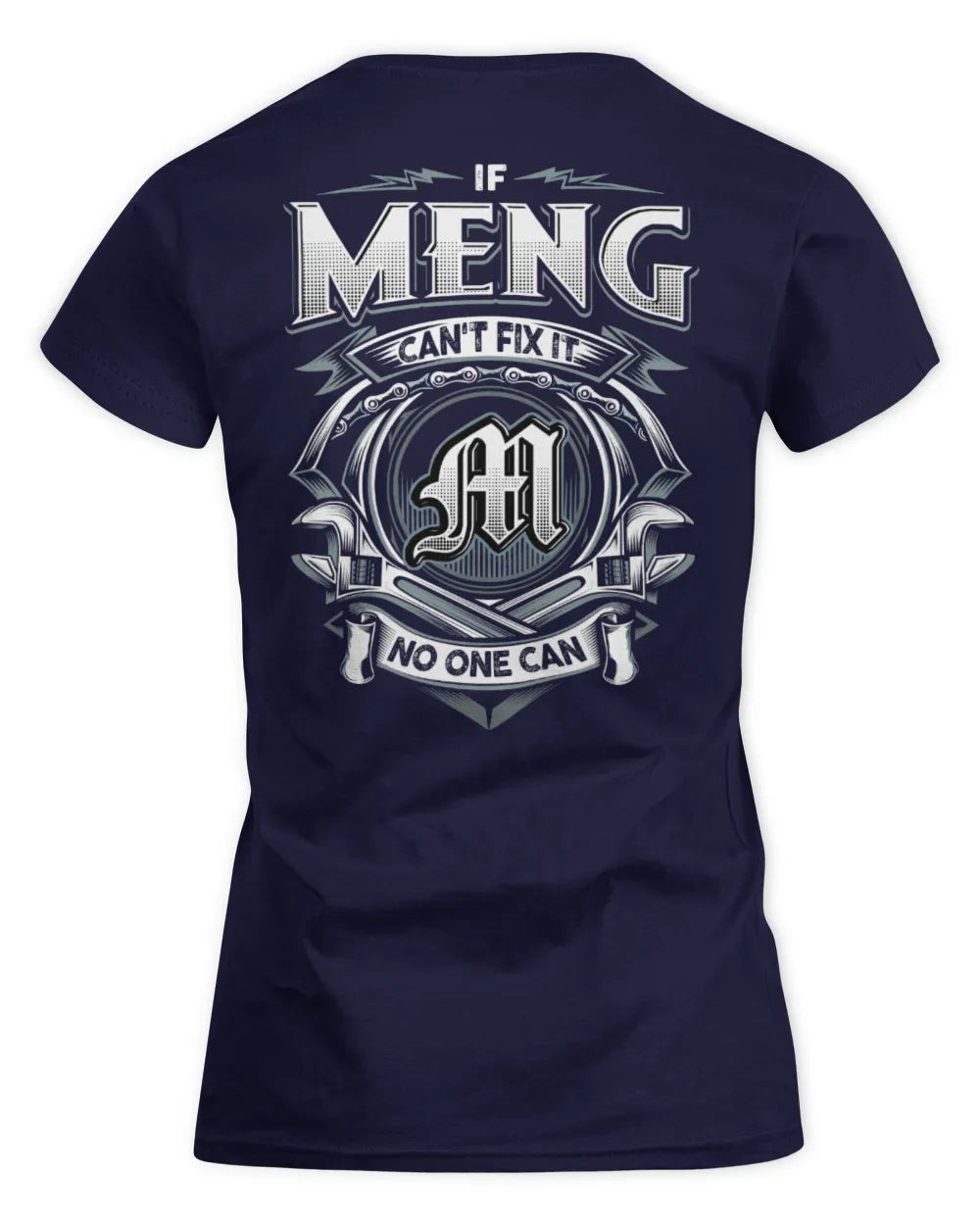 MENG AP81-K4-626 - Personalized Ahmed Quote Apparel “If Ahmed Can't Fix It, No One Can” - Women's Standard T-Shirt - Navy