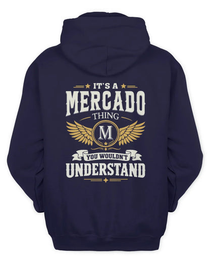 MERCADO KT06-M008 It’s a [NAME] Thing – You Wouldn’t Understand | Personalized Vintage T-Shirt - Unisex Hoodie - Navy