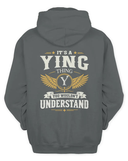 YING KT06-M008 It’s a [NAME] Thing – You Wouldn’t Understand | Personalized Vintage T-Shirt - Unisex Hoodie - Charcoal