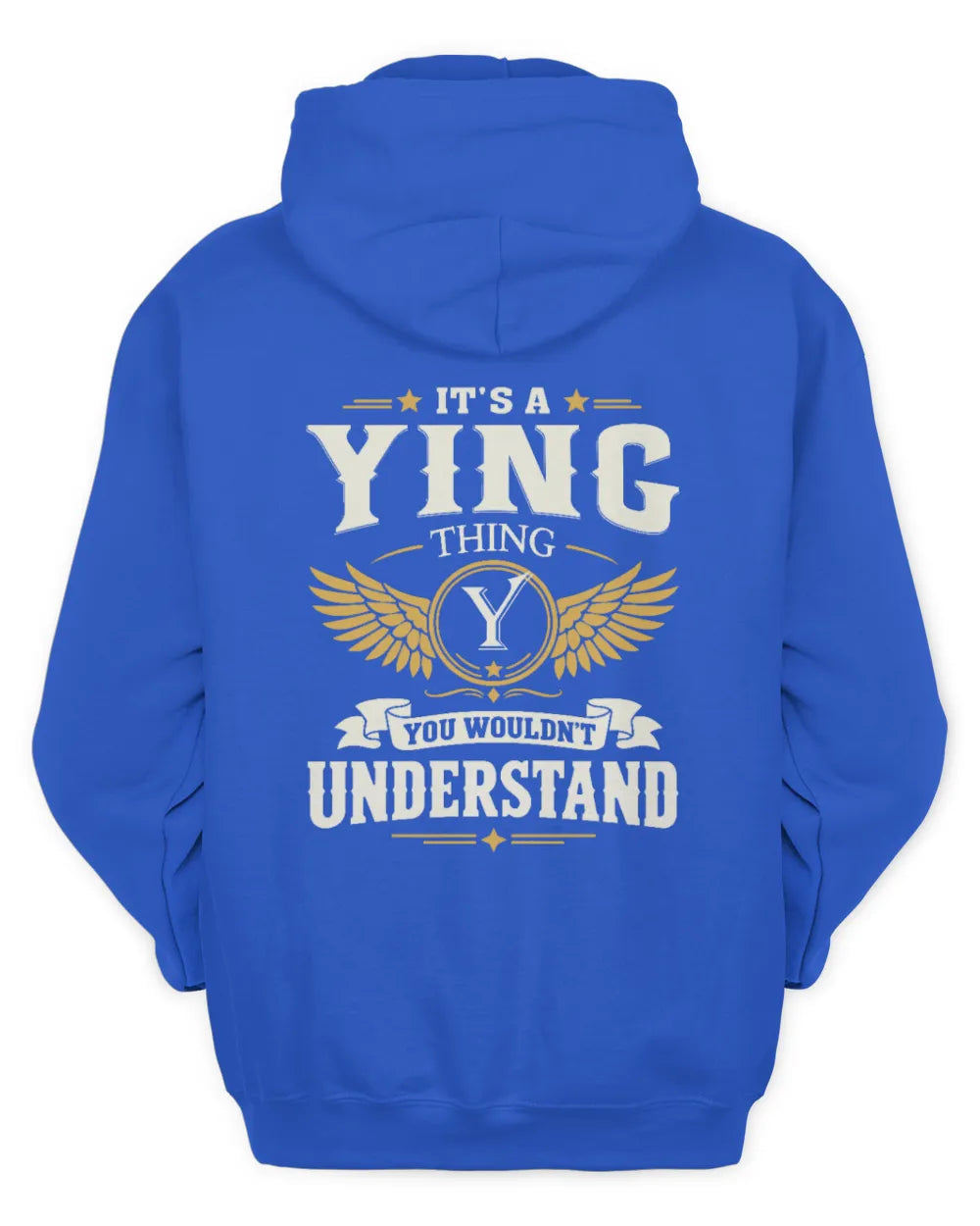 YING KT06-M008 It’s a [NAME] Thing – You Wouldn’t Understand | Personalized Vintage T-Shirt - Unisex Hoodie - Royal