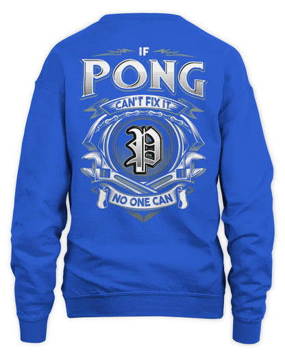 PONG AP81-K4-626 - Personalized Ahmed Quote Apparel “If Ahmed Can't Fix It, No One Can” - Unisex Sweatshirt - Royal