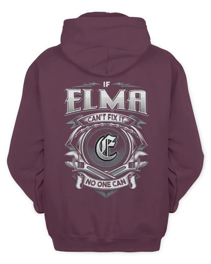 ELMA AP81-K4-626 - Personalized Ahmed Quote Apparel “If Ahmed Can't Fix It, No One Can” - Unisex Hoodie - Maroon