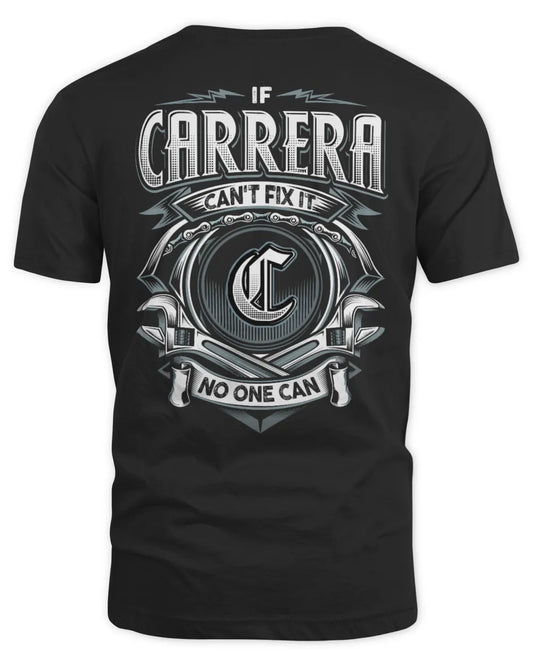 CARRERA AP81-K4-626 - Personalized Ahmed Quote Apparel “If Ahmed Can't Fix It, No One Can” - Unisex Standard T-Shirt - Black