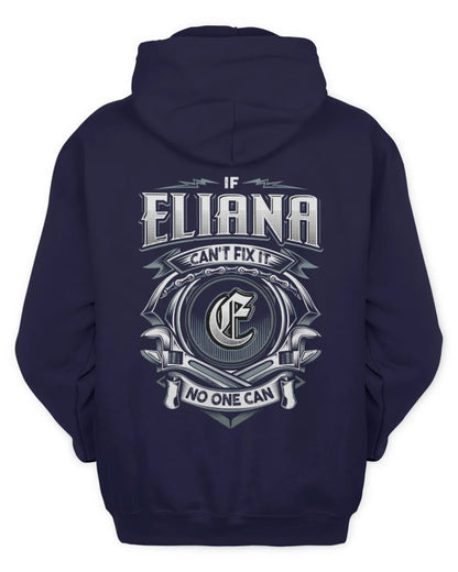 ELIANA AP81-K4-626 - Personalized Ahmed Quote Apparel “If Ahmed Can't Fix It, No One Can” - Unisex Hoodie - Navy