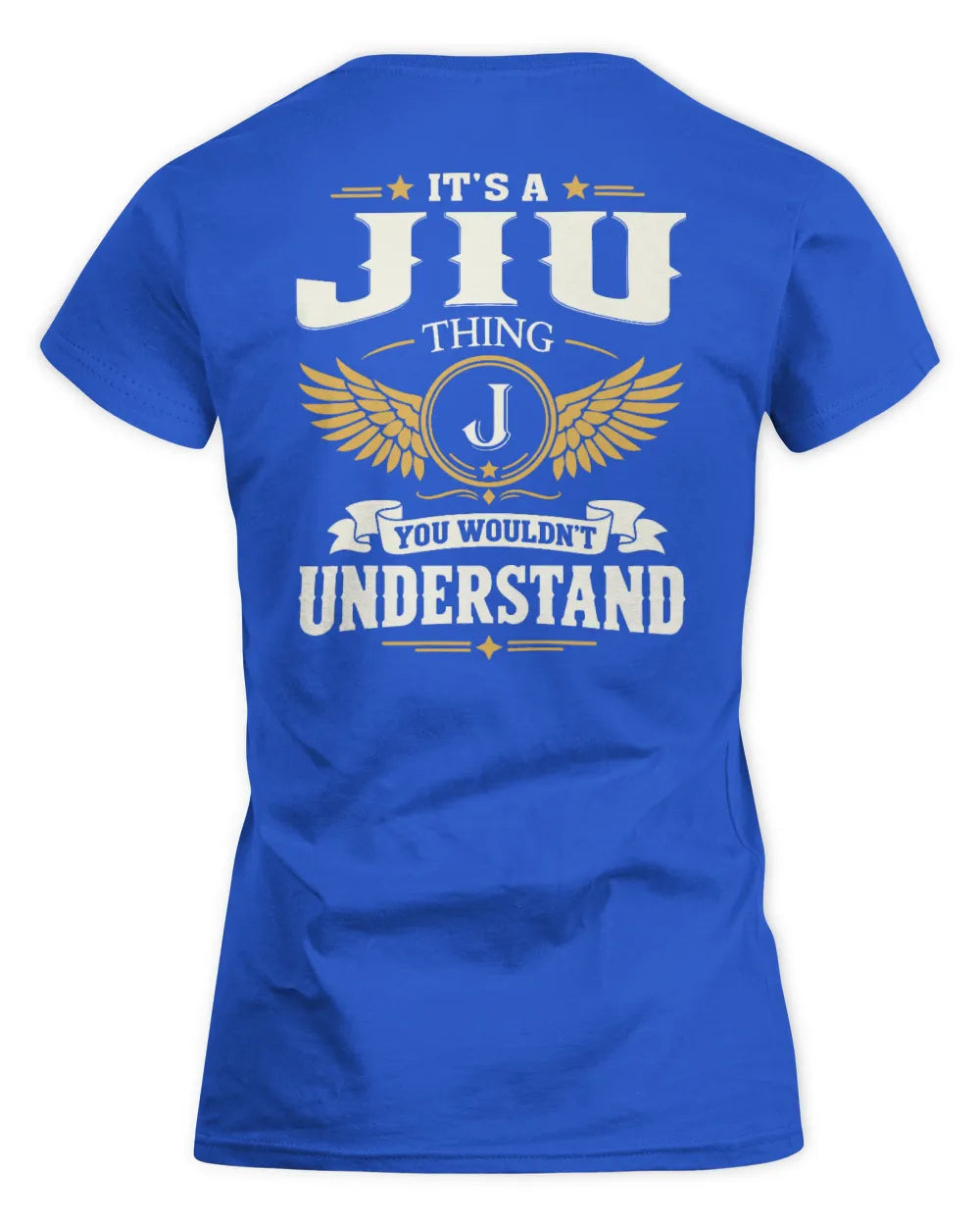 JIU KT06-M008 It’s a [NAME] Thing – You Wouldn’t Understand | Personalized Vintage T-Shirt - Women's Standard T-Shirt - Royal