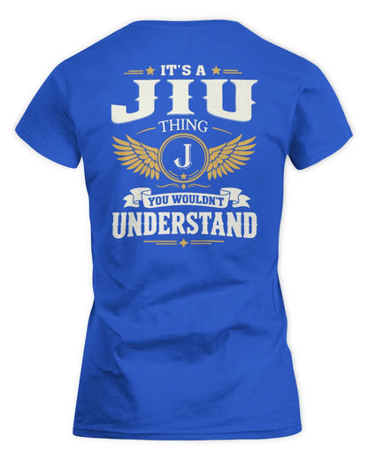 JIU KT06-M008 It’s a [NAME] Thing – You Wouldn’t Understand | Personalized Vintage T-Shirt - Women's Standard T-Shirt - Royal