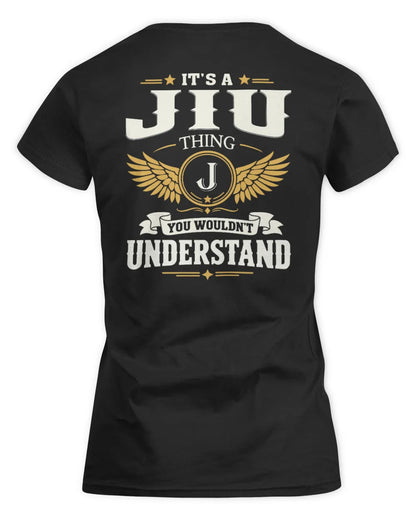 JIU KT06-M008 It’s a [NAME] Thing – You Wouldn’t Understand | Personalized Vintage T-Shirt - Women's Standard T-Shirt - Black