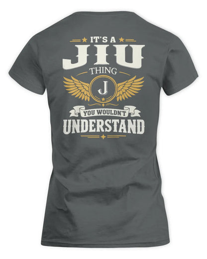 JIU KT06-M008 It’s a [NAME] Thing – You Wouldn’t Understand | Personalized Vintage T-Shirt - Women's Standard T-Shirt - Charcoal