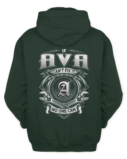 AVA AP81-K4-626 - Personalized Ahmed Quote Apparel “If Ahmed Can't Fix It, No One Can” - Unisex Hoodie - Forest Green