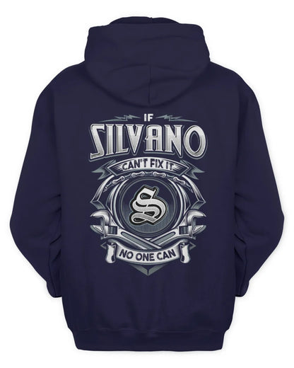 SILVANO AP81-K4-626 - Personalized Ahmed Quote Apparel “If Ahmed Can't Fix It, No One Can” - Unisex Hoodie - Navy