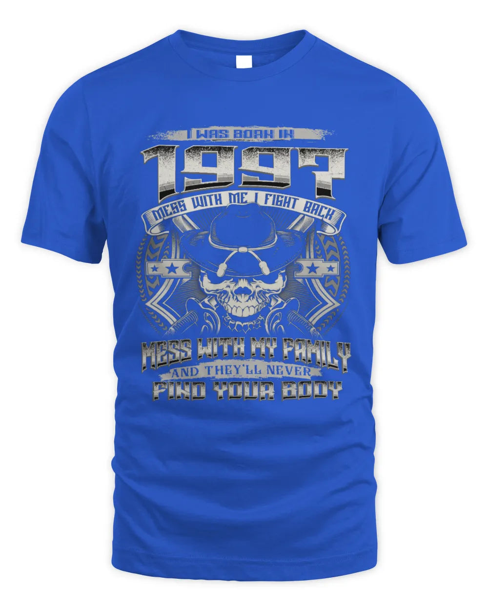 1997 HH89-K2 – Protective Family Quote T-Shirt - Unisex Standard T-Shirt - Royal