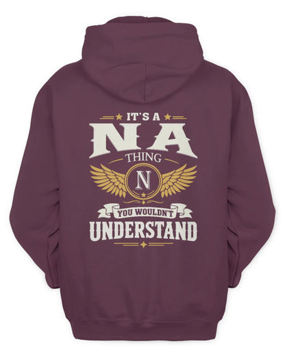 NA KT06-M008 It’s a [NAME] Thing – You Wouldn’t Understand | Personalized Vintage T-Shirt - Unisex Hoodie - Maroon
